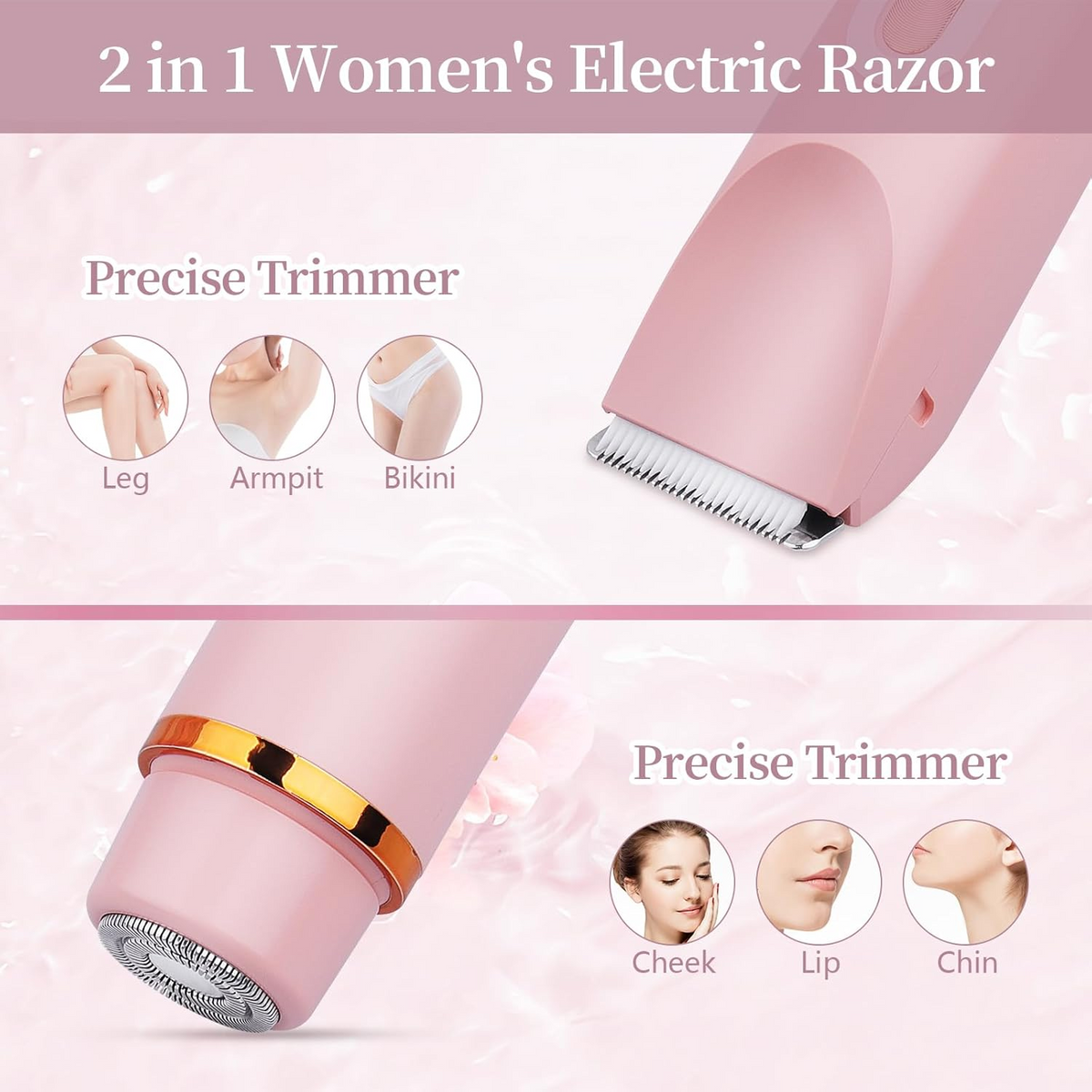 2 in 1 Dual Head Shaver