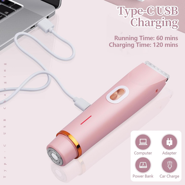2 in 1 Dual Head Shaver
